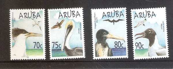 316-319 Watervogels - waterbirds 2004