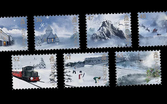 Alderney 2011 Winterleven - kerst postfris-mnh
