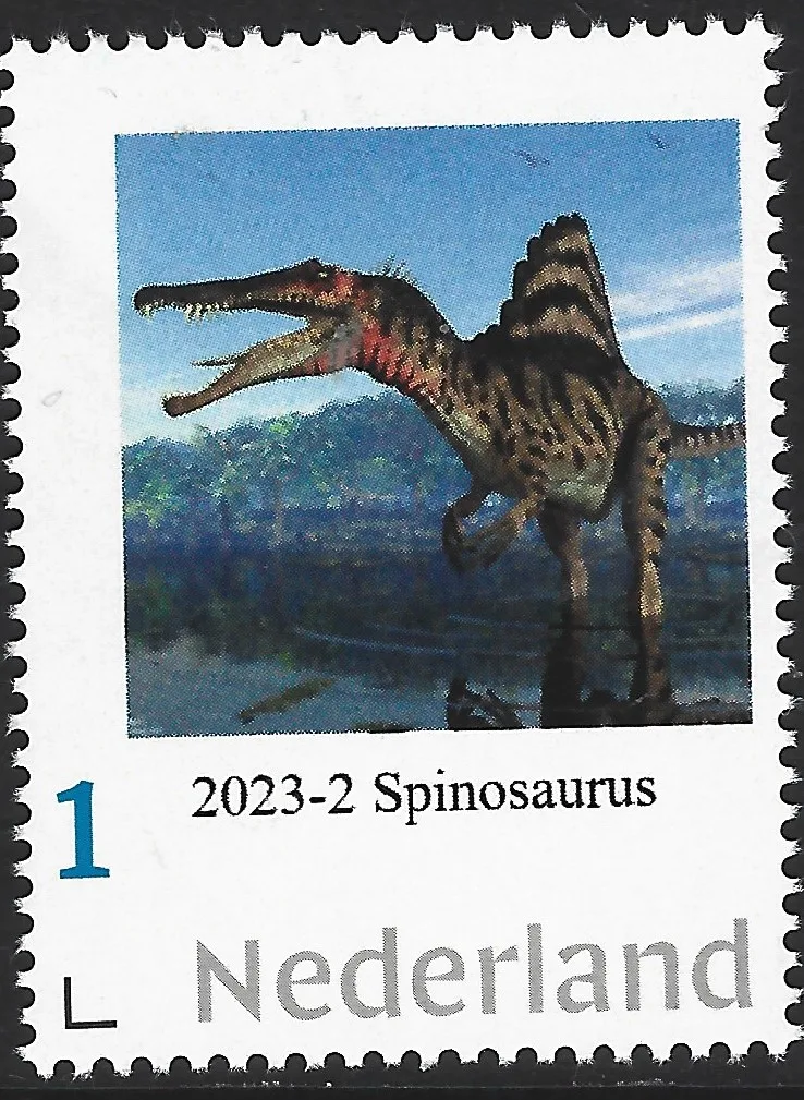 Niederlande 2023-2 Prähistorie - Spinosaurus postfrisch/mnh