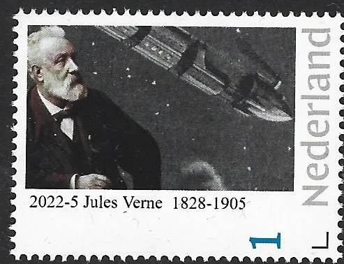 Nederland 2022-5 Jules Verne 1828-1905 postfris-mnh