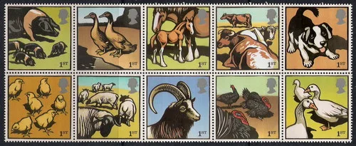 Gr.Britain 2005 Animaux domestiques postfris/mnh