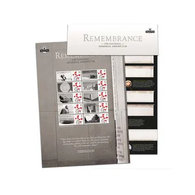 Gr.Britain 2013 National memorial arboretum smilersheet postfris-mnh