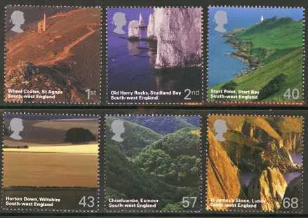 Großbritannien 2005 Landschaften Südwestengland postfrisch/mnh
