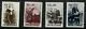 Netherlands 1059-1062 Child Stamps, vintage child photos 1974 MNH