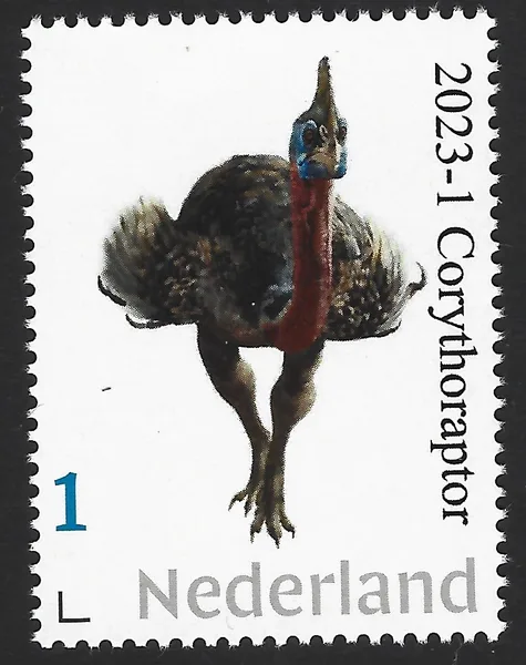 Nederland 2023-1 Prehistorie- prehistoric: Corithoraptor postfris/mnh