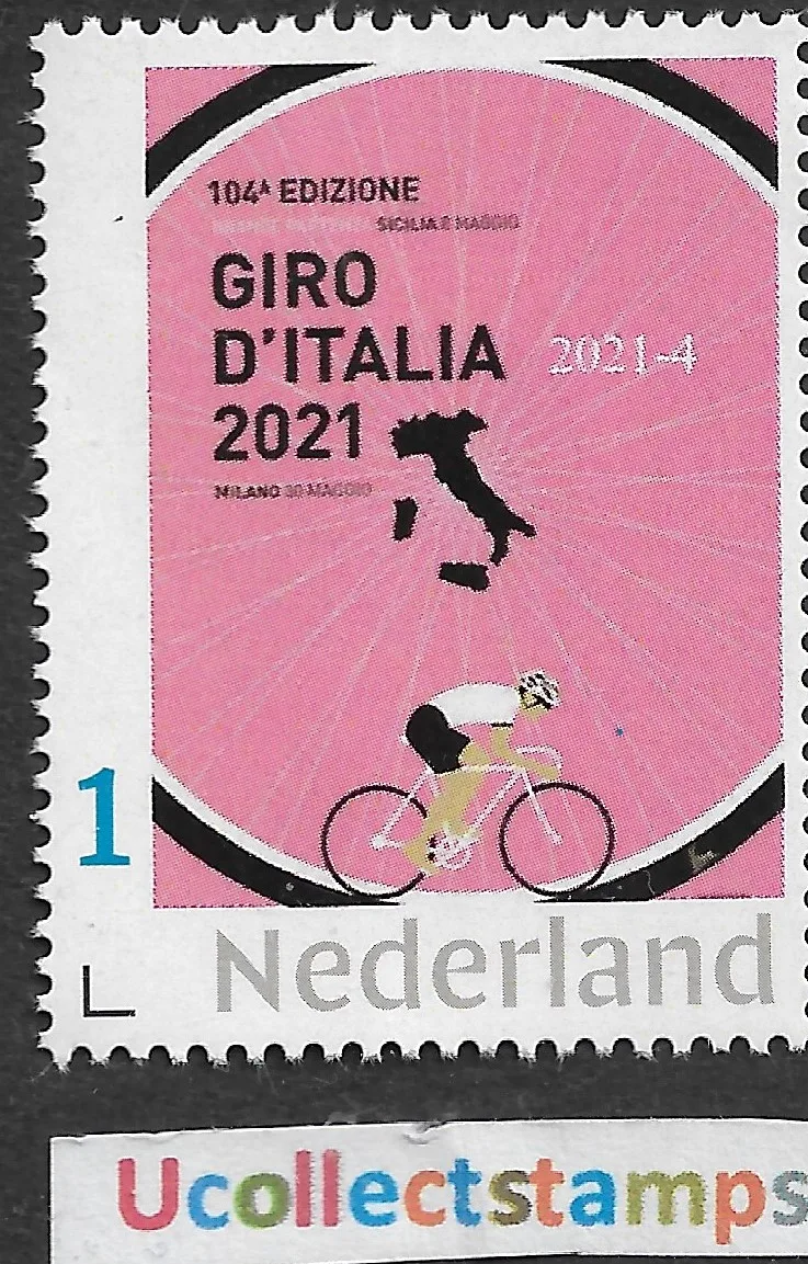 Niederlande 2021-4 Radsport Giro d'Italia postfrisch-mnh