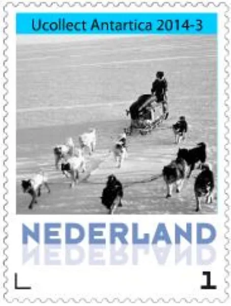 Netherlands 2014-3 Ucollect Antarctica sled dog MNH