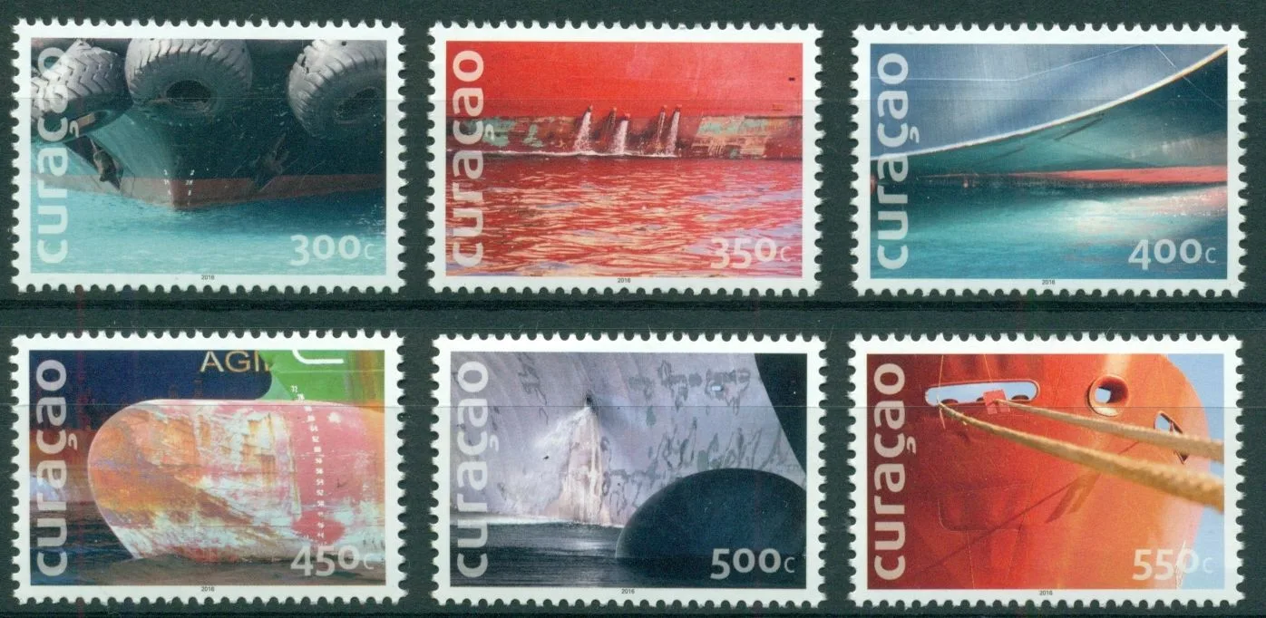 Curacao 2016 Schepen ships 329-334 postfris/mnh