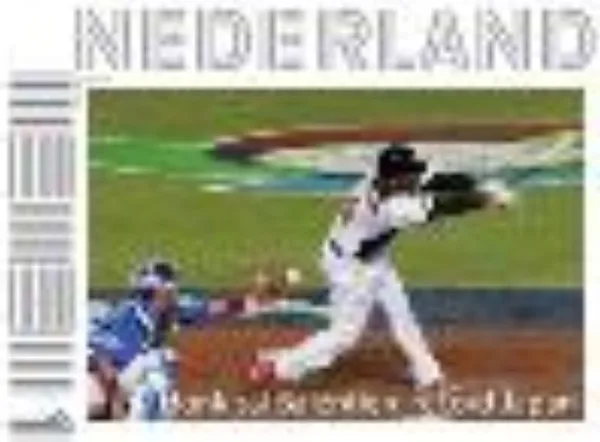Netherlands 2014 'Coco' Balentien baseball record in Japan MNH/never hinged