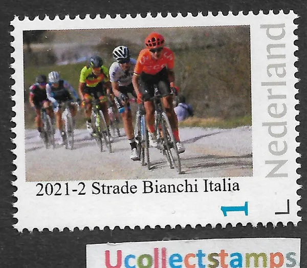 Netherlands 2021-2 Cycling Strade Bianchi Italia MNH