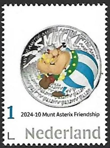 Nederland 2024-10 Coin France Asterix Obelix postfris/mnh