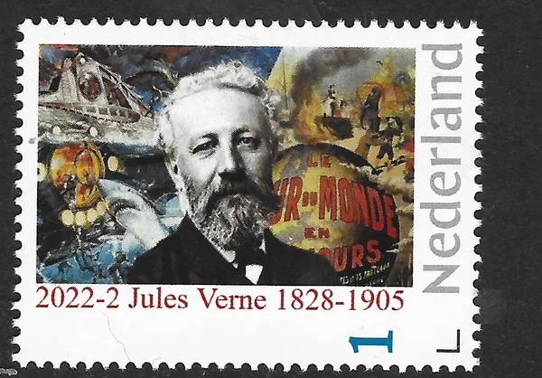 Nederland 2022-2 Jules Verne Rond de Wereld Round the world postfris/mnh