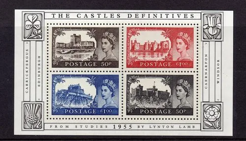 Großbritannien 2005 Schlösser Block postfrisch/mnh