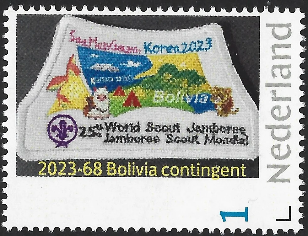 Pays-Bas 2023-68 Jamboree du Scoutisme SeaManGeum Contingent Bolivie neuf/neufs