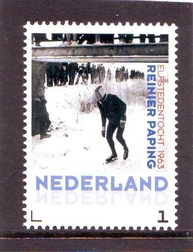 Nederland 3012 Reinier Paping Elfstedentocht - schaatsen 2013 postfris/mnh