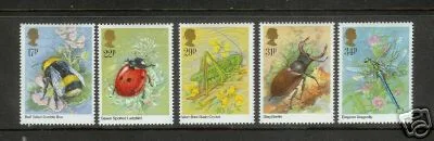 Großbritannien 1985 Insekten postfrisch/mnh