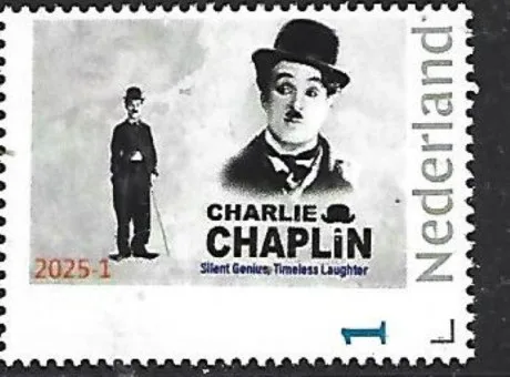 Netherlands 2025-1 Charlie Chaplin MNH