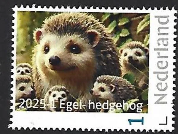 Netherlands 2025-1 Hedgehog MNH