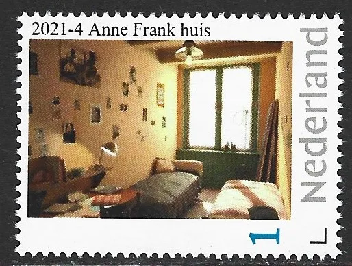 Nederland 2021-4 Anne Frank huis 1929-1945 WWII postfris/mnh