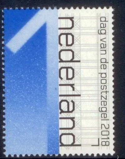 Netherlands 3695 Stamp Day natl. stampday 2018 MNH