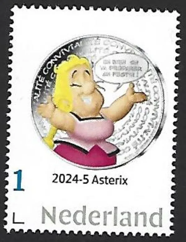 Pays-Bas 2024-5 Pièce Astérix Esprit de famille neuve/mnh5