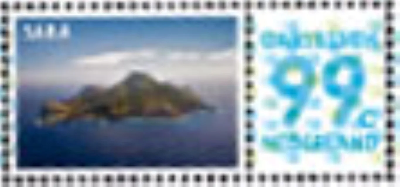 Caribisch Nederland 2014 persoonlijjke zegel 48b Saba postfris/mnh