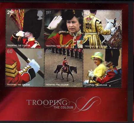 Gr.Britain 2005 Trooping the colour bloc/m-f neuf/mnh