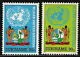453-454 40 years United Nations 1985 MNH