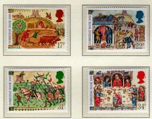 Großbritannien 1986 Domesday Book postfrisch/mnh