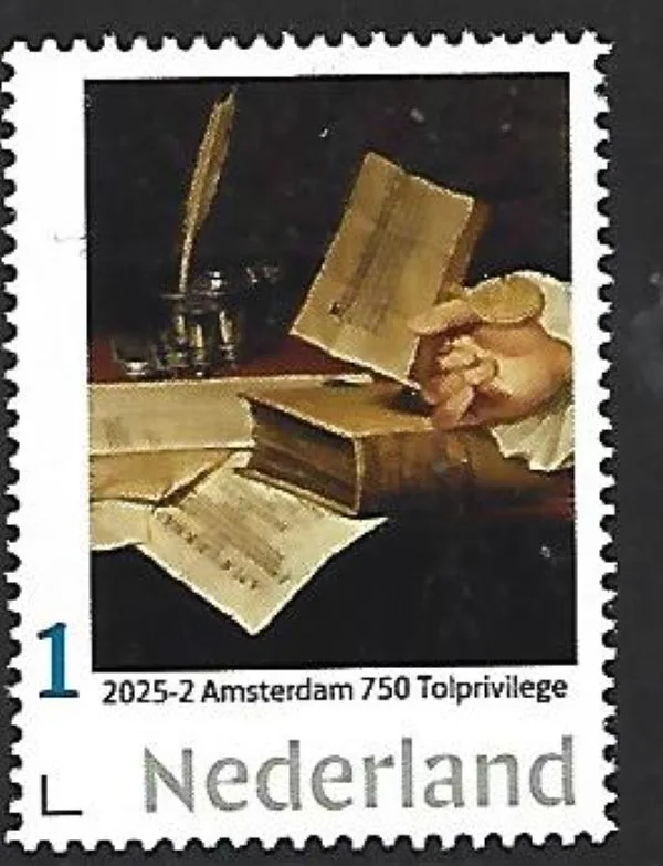 Nederland 2025-2 Amsterdam 750 1275 Tolprivilege postfris/mnh