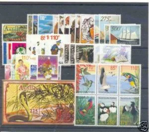 Netherlands Antilles annual set 2001 complete MNH
