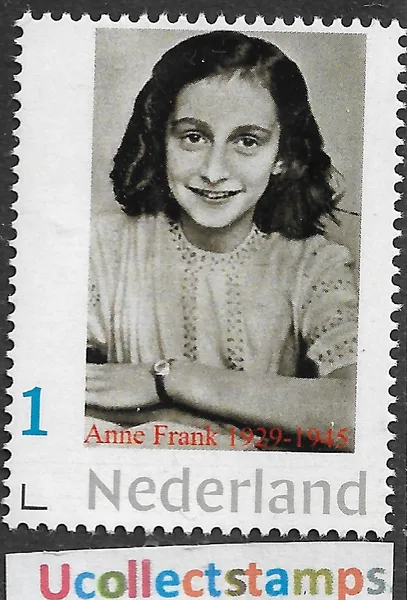 Nederland 2021-1 Anne Frank 1929-1945 WWII postfris/mnh
