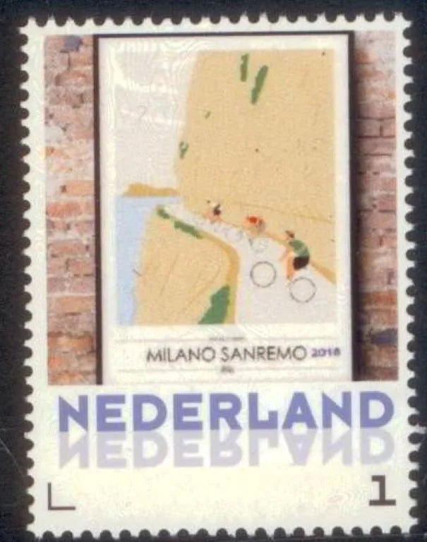 Niederlande 2018-2 Radsport Radrennen Mailand-Sanremo postfrisch