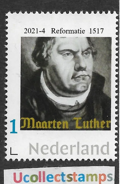 Nederland 2021-4 Maarten Luther Reformatie 1517 postfris/mnh