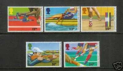 Gr.Britain 1986 Gemenebestspelen - Commonwealth games postfris/mnh