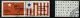 Pays-Bas 1723-1725 émission combinée 1997