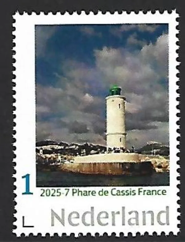 Nederland 2025-7 Vuurtoren lighthouse: Phare Cassidaigne postfris/mnh