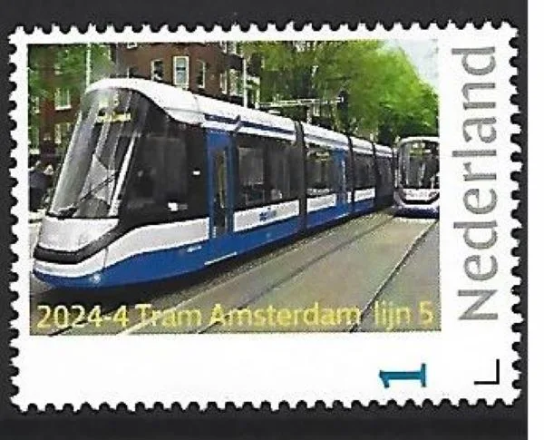 Pays-Bas 2024-4 Tramway : Amsterdam Ligne 5 neuf/mnh