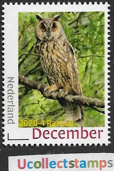 Nederland 2020-4 Uilen - owls Ransuil postfris/mnh