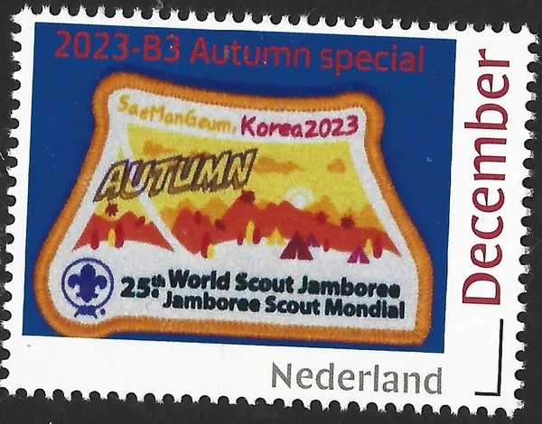Netherlands 2023-B3 Scouting Jamboree SeaManGeum AUTUMN SPECIAL MNH