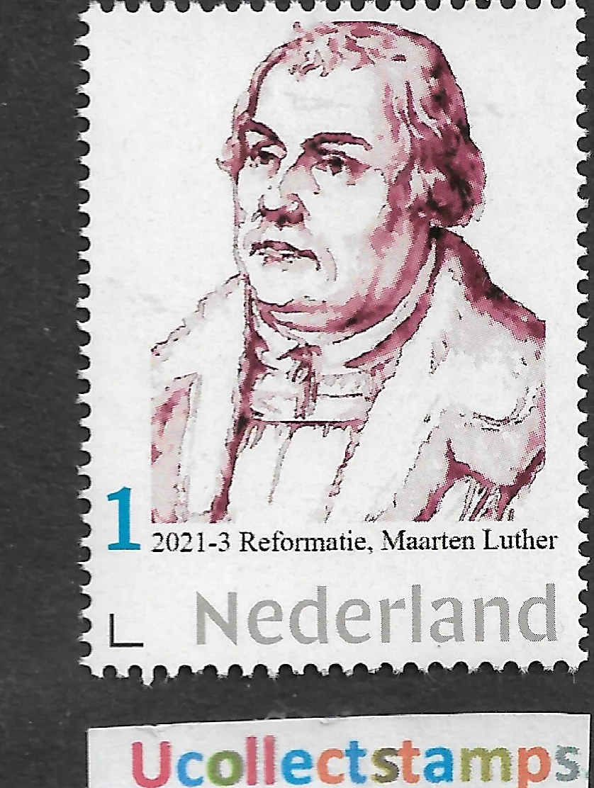 Pays-Bas 2021-3 Portrait de Martin Luther neuf/MNH