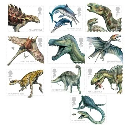 Gr. Britain 2013 Walking with the Dinosaurs MNH