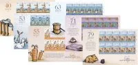 Alderney 2013 Beatrix Potter kinderboeken siervellen van 10 zegels postfris/mnh