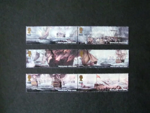 Gr.Britain 2005 bataille de Trafalgar -navires-navires-navi neuf/mnh