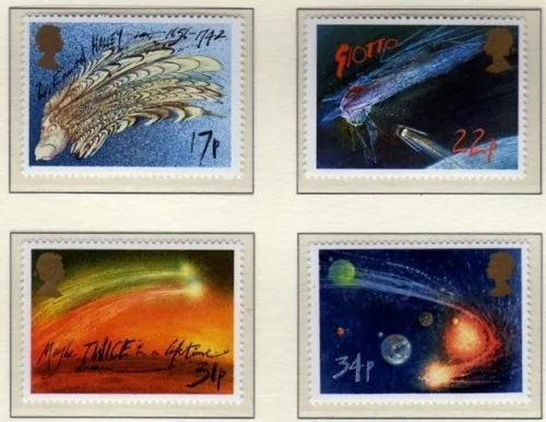 Gr.Britain 1986 Komeet van Halley - Halleys Comet postfris/mnh