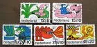 912-916 Children's stamps, fairy tale characters 1968 postmarked