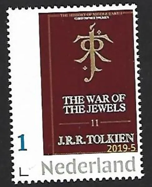 Nederland 2019-5 JRR Tolkien War of jewels postfris/mnh