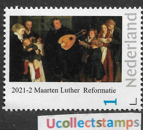 Netherlands 2021-2 Martin Luther MNH