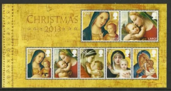 Gr. Britain 2013 Christmas block m/s MNH