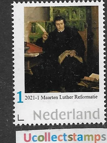 Netherlands 2021-1 Martin Luther MNH